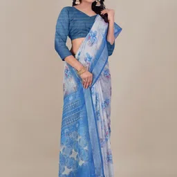 PAYAL CREATION Floral ArtSilk Bandhani Saree-picture-11