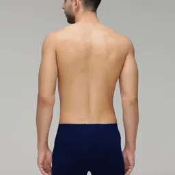 AMUL COMFY Pack Of 3 Pure Cotton Mid Rise Long Trunks - AC-FCTRIE-LB-BLK-NVY-XL-3PC image 4