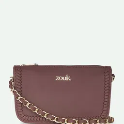 alt by zouk ZOUK Printed Structured Sling Bag image 1