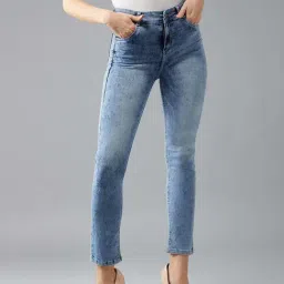 DOLCE CRUDO Light Blue High Rise Jeans-picture-26