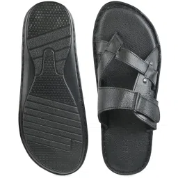 Regal Men's Black Toe Ring Sandals image 3