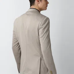 Peter England Elite Grey Slim Fit Blazer image 2