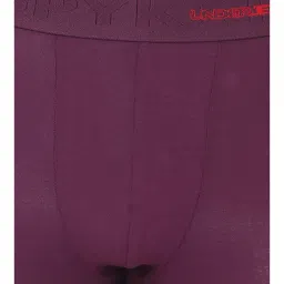 UnderJeans by Spykar Purple Trunks image 4