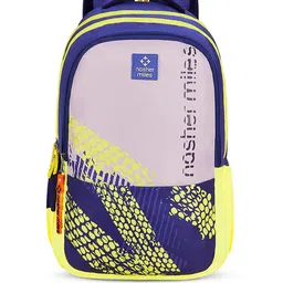 Nasher Miles Kinetics Laptop Backpack 45 Liters Polyester with Raincover (Purple)-picture-35