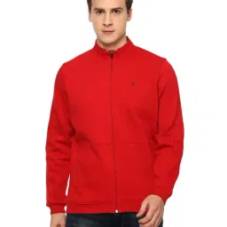 Louis Philippe Red Regular Fit Sweatshirt-picture-20