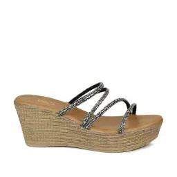 Inc.5 Women's Gun Metal Casual Wedges-picture-33