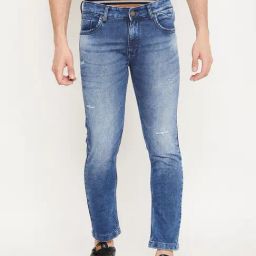 Duke Light Blue Slim Fit Indigo Wash Jeans-picture-31