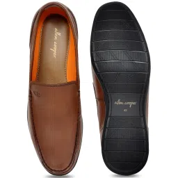 Allen cooper Men's Brown Casual Loafers image 3
