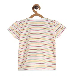 MINIKLUB Kids Multicolor Cotton Printed Top (Pack of 3) image 3