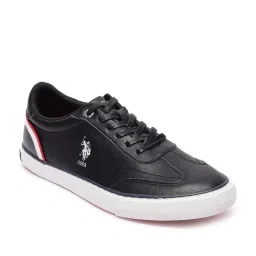 U.S. Polo Assn. Men's OSKAR Black Casual Sneakers image 3