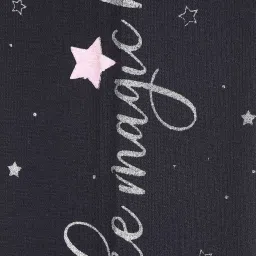 NINS MODA Kids Navy Printed Leggings image 3