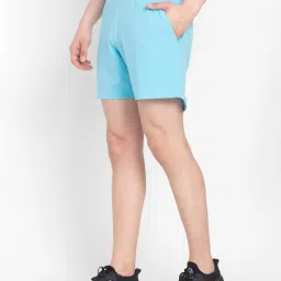 Adidas Sky Blue Regular Fit Sports Shorts image 3