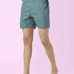 Ajile by Pantaloons Green Cotton Regular Fit Boxers image 3