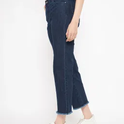 MADAME Dark Blue Denim Regular Fit Jeans image 3