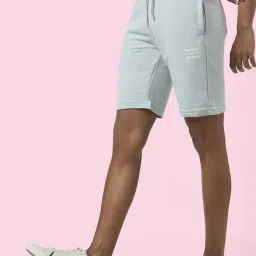 People by Pantaloons Green Regular Fit Shorts image 3