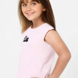 KIDS ONLY Pink Printed T-Shirt image 3