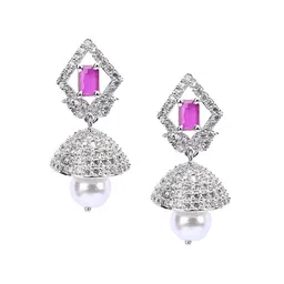 NILA Contemporary Jhumkas Earrings image 2