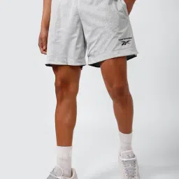 Reebok Grey Regular Fit Texture Sports Shorts-picture-41