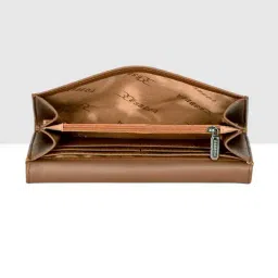 Esbeda Tan Textured Medium Wallet image 4