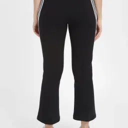 Adidas Black W Fi 3S Flare P Track Pants image 2