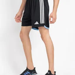 adidas Black ARGENTINA 22 HOME Striped Sports Shorts image 3