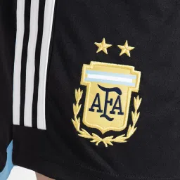 adidas Black ARGENTINA 22 HOME Striped Sports Shorts image 4