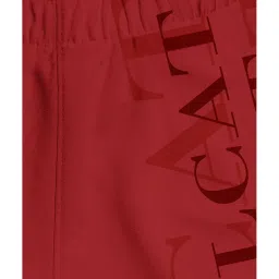 HELLCAT Kids Maroon Printed Shorts image 3