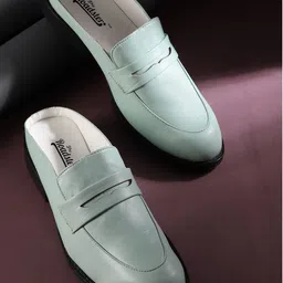 Roadster Women Green Solid Mules-picture-26