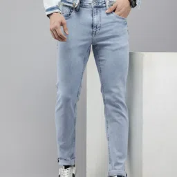 U.S. Polo Assn. Denim Co. Men Brandon Slim Tapered Fit Light Fade Stretchable Jeans-image-83