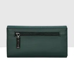 Esbeda Green Textured Medium Wallet image 3