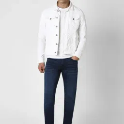 Peter England Navy Skinny Fit Jeans image 5