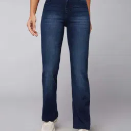 Dolce Crudo Blue Flared Fit Jeans-picture-35