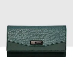 Esbeda Green Textured Medium Wallet-image-56