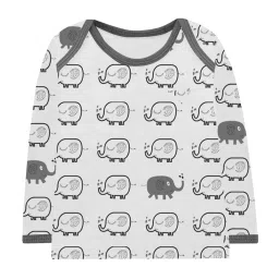 A.T.U.N. Kids Multicolor Cotton Printed Full Sleeves T-Shirt(Pack of 3) image 2