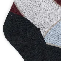Arrow Multicolored Color Block Socks Pack of 1 image 3