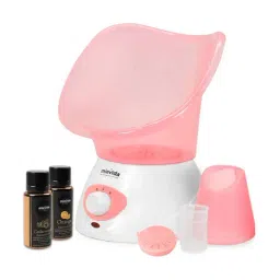 Mievida Steam Inhaler Vaporizer & Facial Steamer with Two Level Heat Setting (Pink)-image-32
