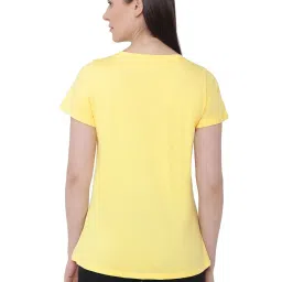 Soie  Yellow Printed T-Shirt image 2
