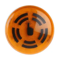 Werma Sounder Beacon 450 Series Yellow Buzzer 24 V DC IP65 Panel Mount 80dB at 1 Metre, 450.300.55 image 4