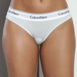 Calvin Klein White Plain Bikini-image-72
