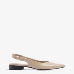 LUNA BLU by Westside Beige Slingback Mules image 2