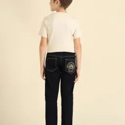 U.S. Polo Assn. Boys Blue Relaxed Fit Jeans image 2