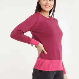 Zink London Purple Regular Fit Sweater image 3