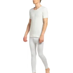 Van Heusen Skinny Fit Warmtech Extra Warm Solid Thermal Bottom - Ivory image 3