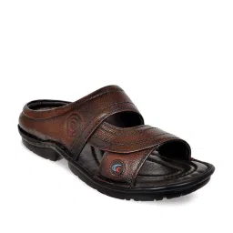 Allen Cooper Men's Brown Casual Sandals image 2