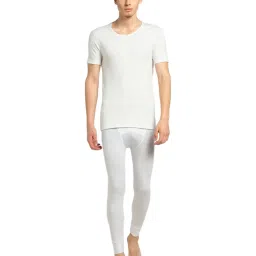 Van Heusen Skinny Fit Warmtech Extra Warm Solid Thermal Bottom - Ivory image 5