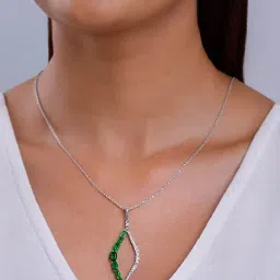 GIVA 925 Silver Remarkable Pendant with Link Chain image 3