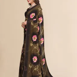 Moda Rapido Floral Printed Saree image 4