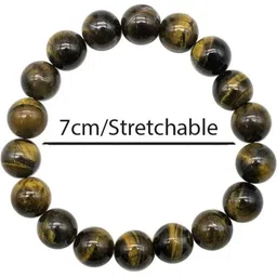 Divine souvenirs Unisex Artificial Beaded Elasticated Bracelet image 2
