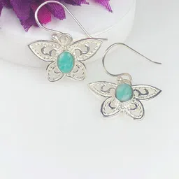 Zhupuk Floral Drop Earrings image 1