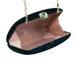 Lino Perros Green Medium Clutch image 5